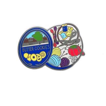 Cookie Tin Needle Minder
