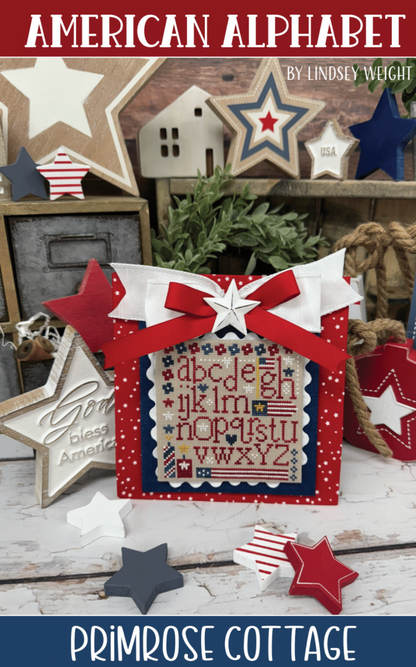 PRE-ORDER American Alphabet Pattern
