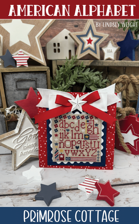 PRE-ORDER American Alphabet Pattern