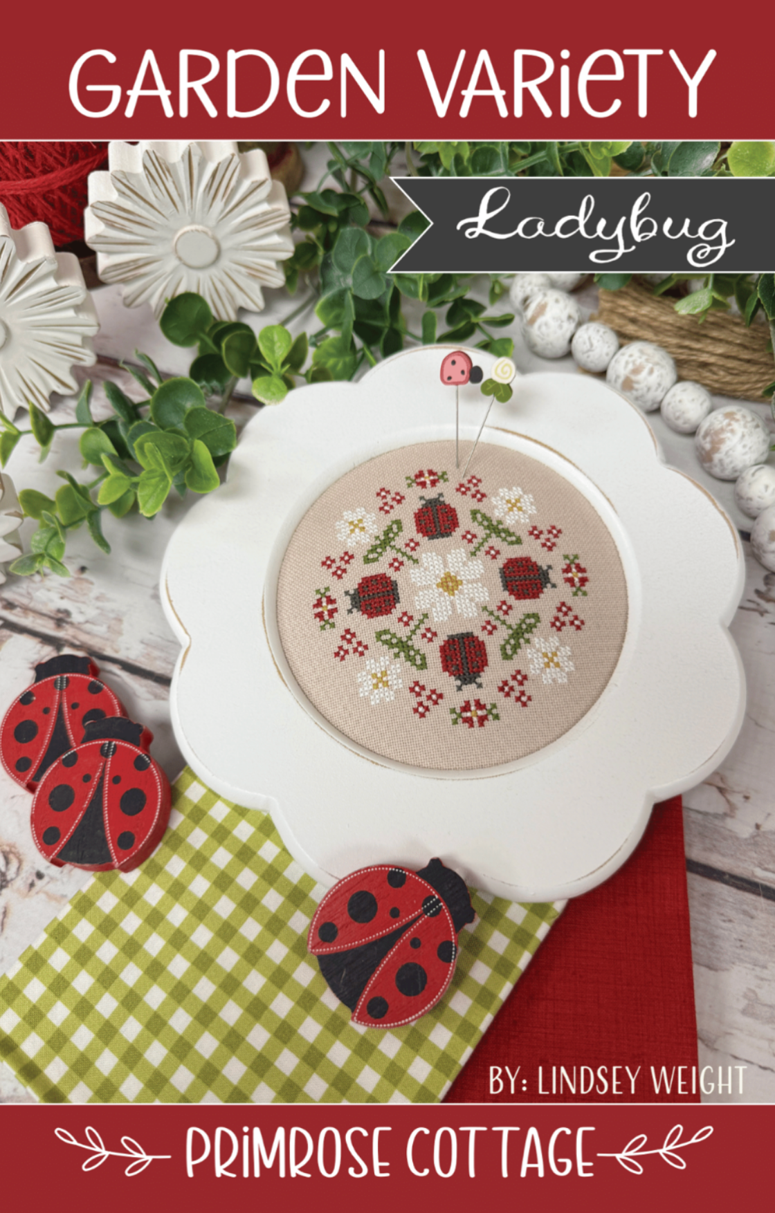 Garden Variety Ladybug Pattern