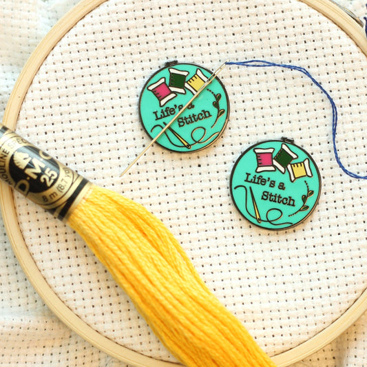 Life's A Stitch Needle Minder