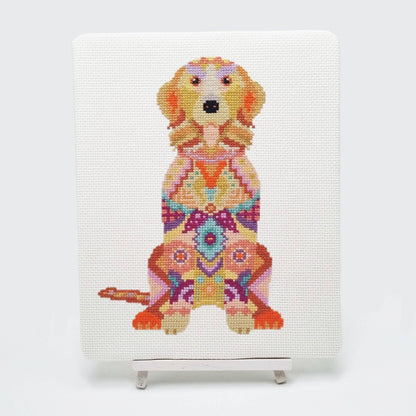Mandala Dog Cross Stitch Kit