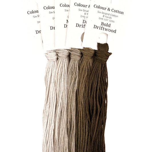 Gradient Thread Set Driftwood