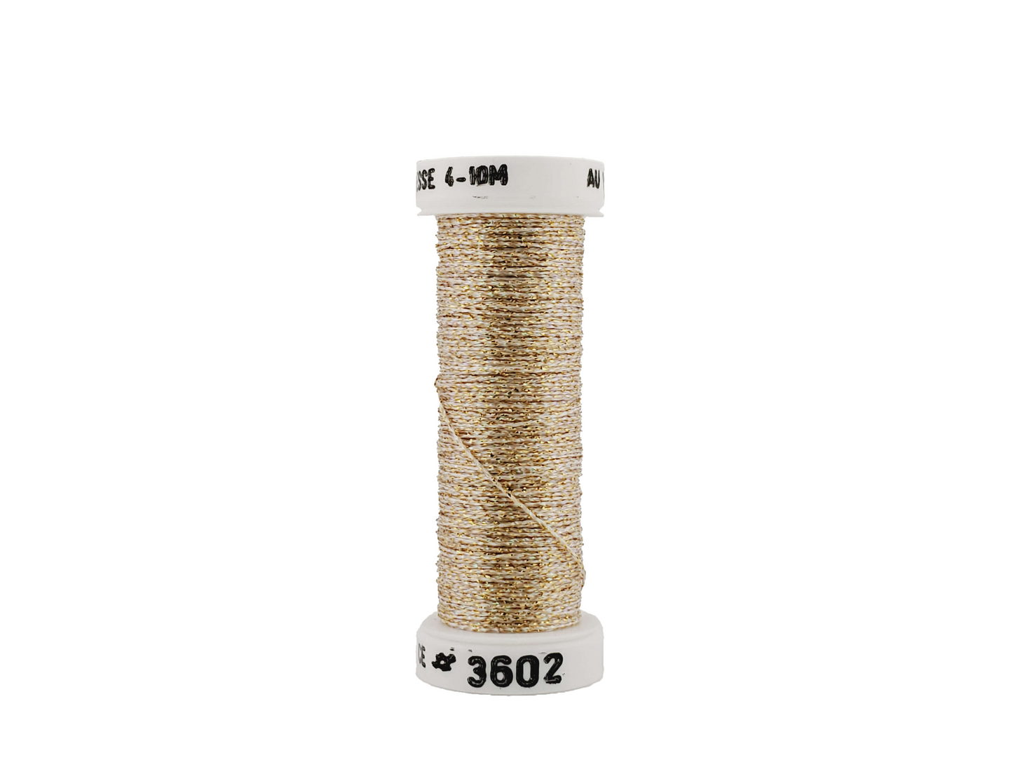 Au Ver a Soie Metallic Braid Size 4 MBR-43602