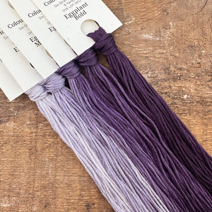Gradient Thread Set Eggplant