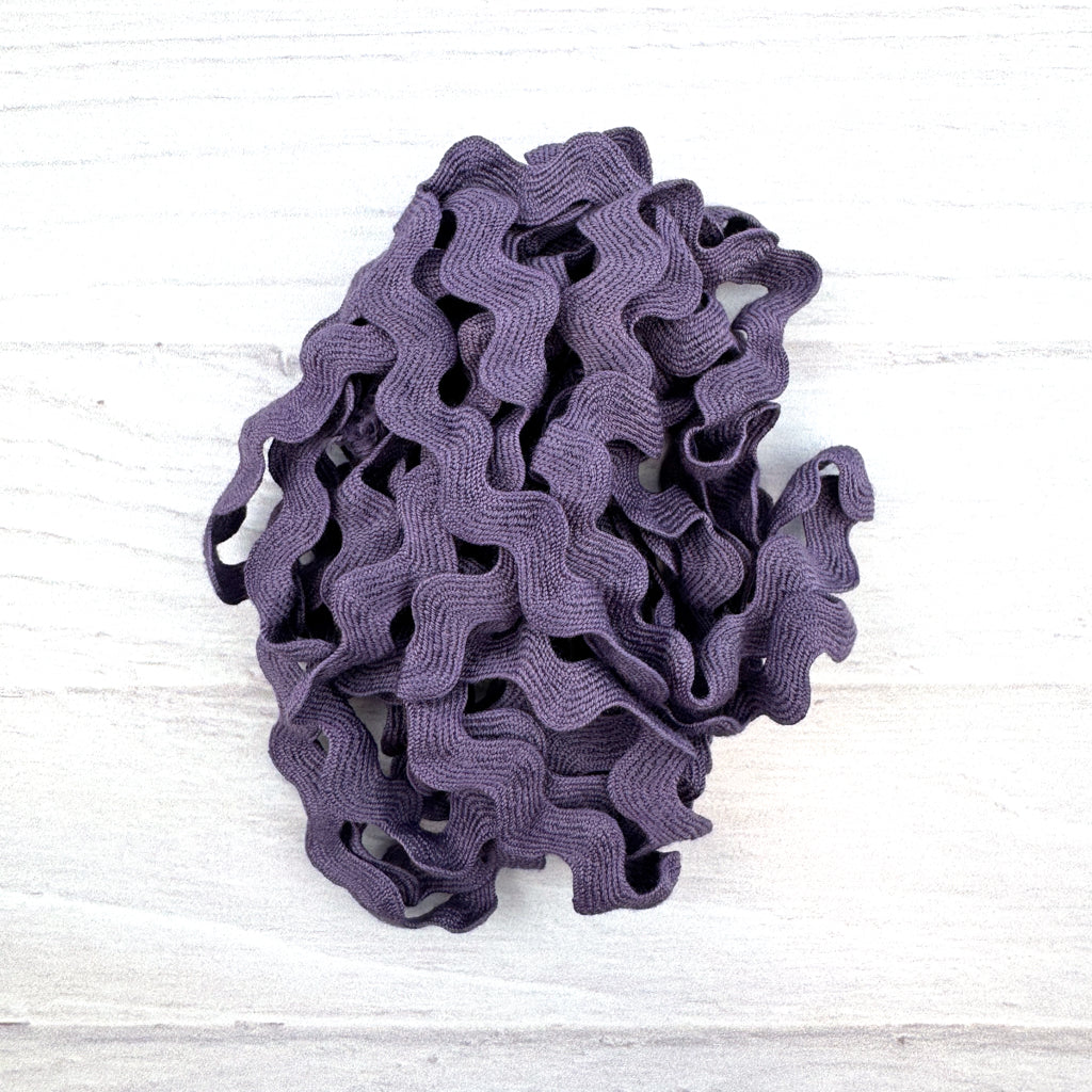 Ric Rac Trim 1/2" Eggplant