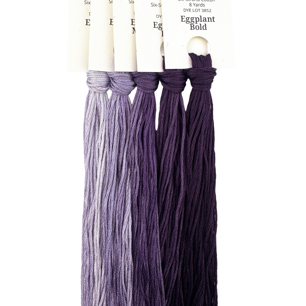 Gradient Thread Set Eggplant – Colour and Cotton
