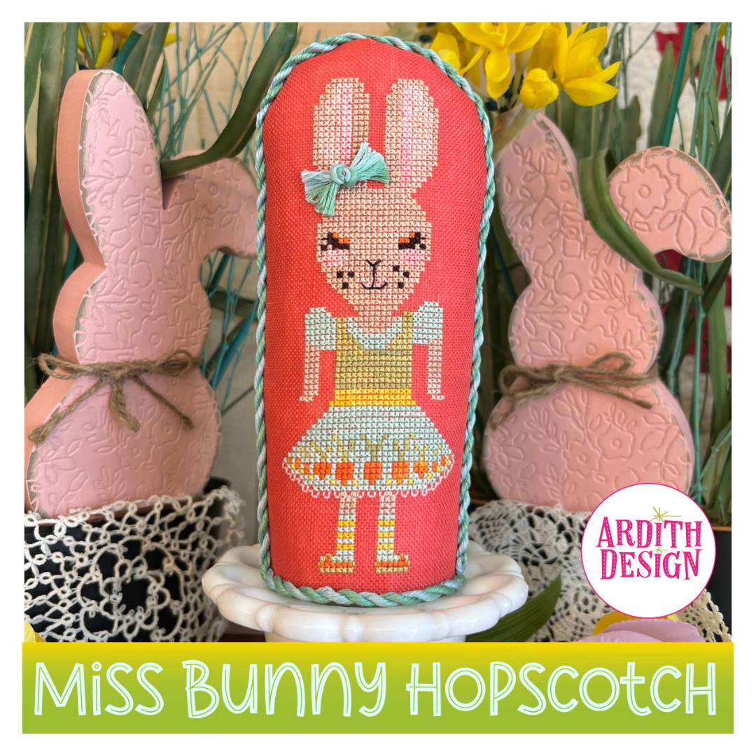 Miss Bunny Hopscotch Pattern