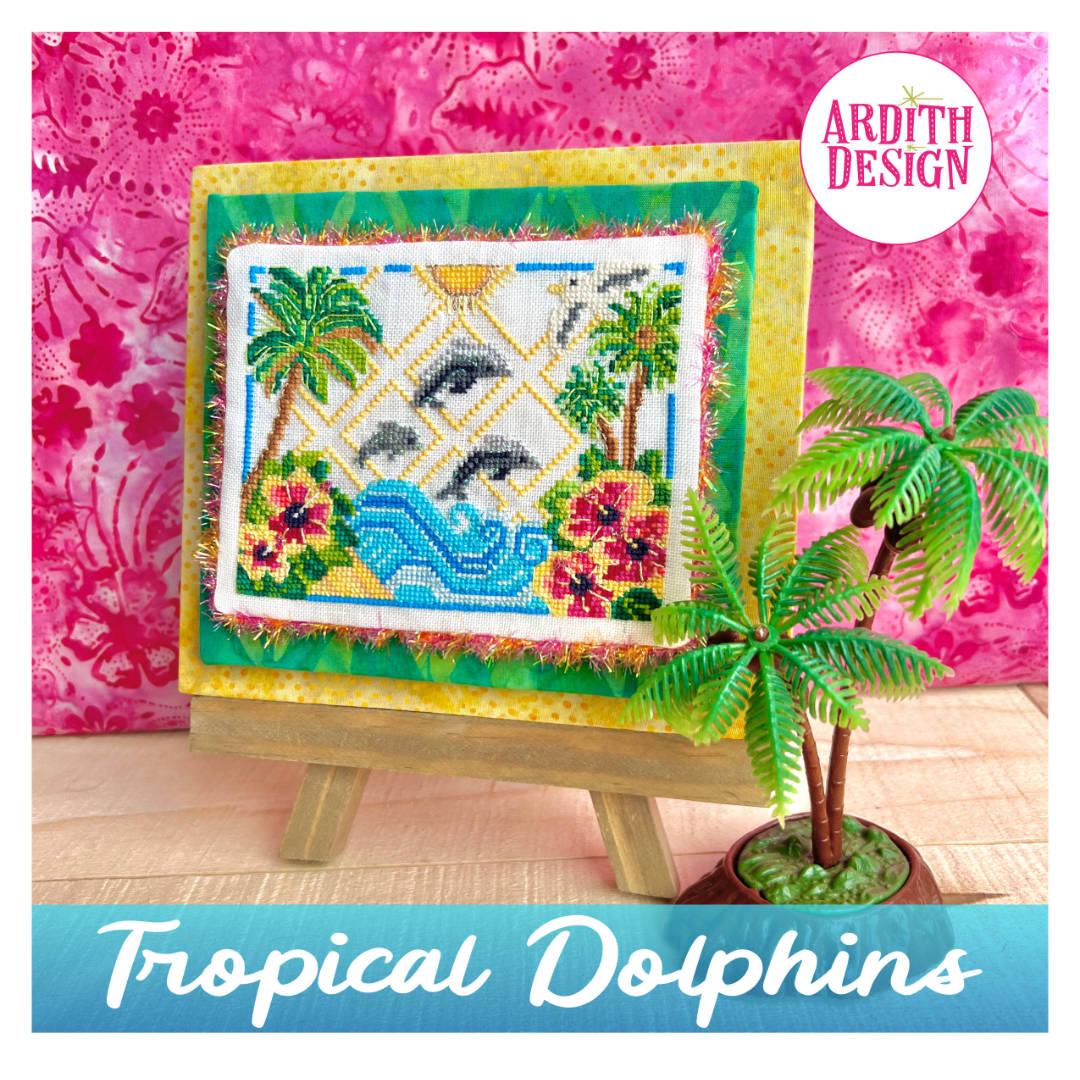 Tropical Dolphins Pattern