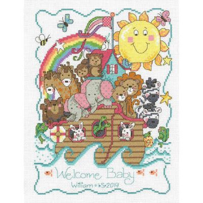Noah's Ark Birth Announcement Pattern