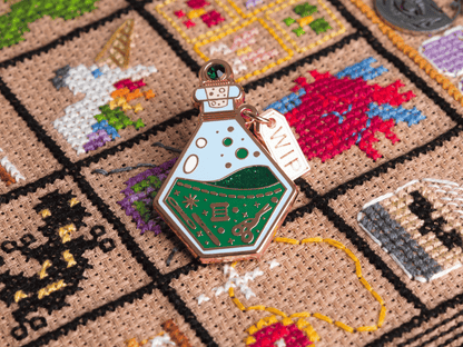Groene Toverdrankfles Needle Minder
