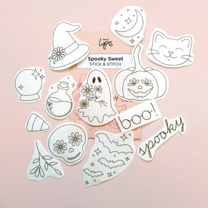 Spooky Sweet Stick & Stitch Embroidery Pack
