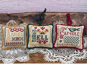 Vintage Christmas Alphabet 1