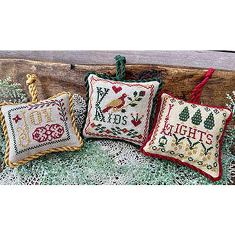 Vintage Christmas Alphabet 5 Pattern