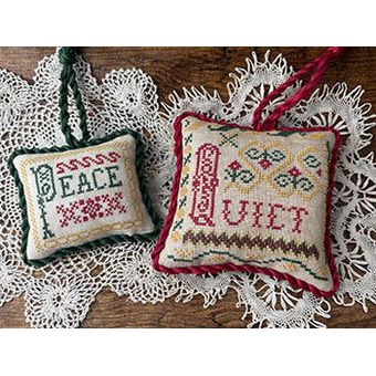 Vintage Christmas Alphabet 7 Pattern