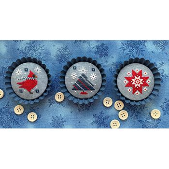 Ethel's Winter Tart Tins Pattern