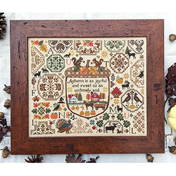 Autumn Is As Joyful Pattern