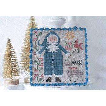 Pere Noel Bleu Pattern