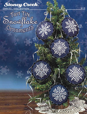 Tart Tin Snowflake Ornaments Pattern