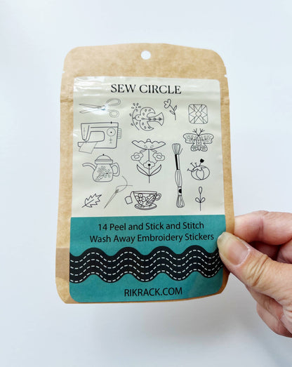 Sew Circle Stick and Stitch Embroidery Patterns