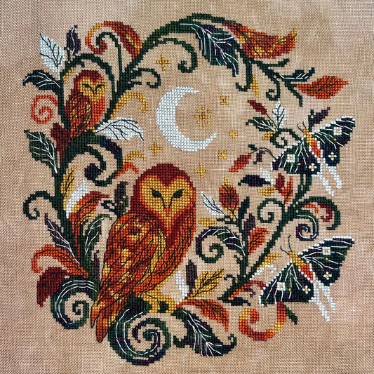 Mystical Owls Pattern