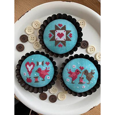 Ethel's Valentines Tart Tins Pattern