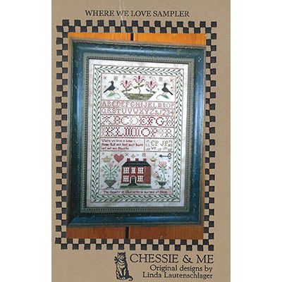 Where We Love Sampler Pattern
