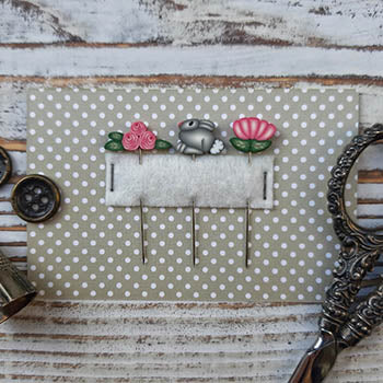 Pin Set Pink Spring