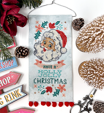 Holly Jolly Santa Pattern