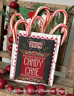Candy Cane Spool Pattern