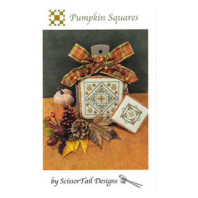 Pumpkin Squares Pattern