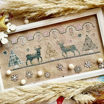 Winter Garden Light Pattern – Colour and Cotton
