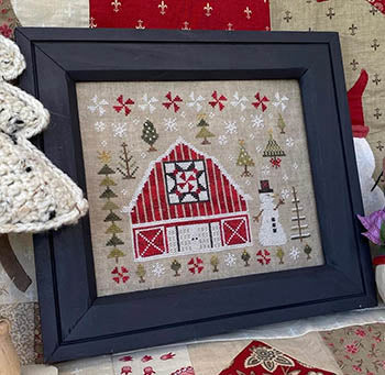 Winter Quilt Barn Pattern