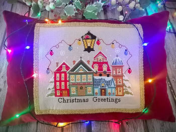 Greetings From Christmas Alley Pattern
