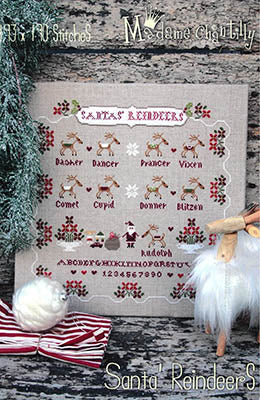 Santa's Reindeers Pattern