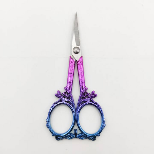 Dragonfly Scissors Blue-Purple