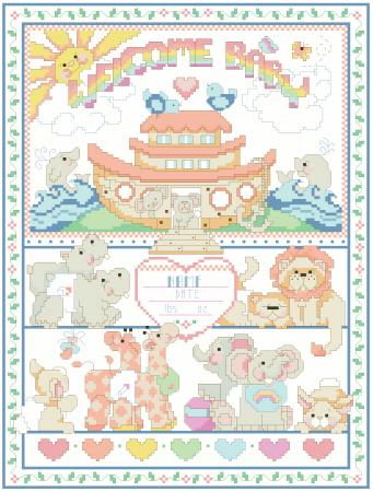 Noah's Ark Birth Record Pattern