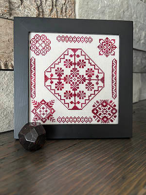 Graceful Garnet Pattern
