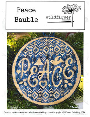 Peace Bauble Pattern
