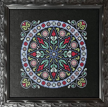 Rose Window Pattern – Colour and Cotton