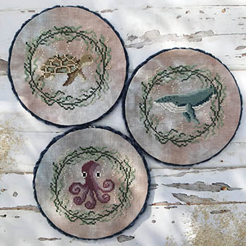 Sea Animals Trio Pattern