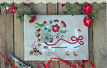 Red Flowers Pattern