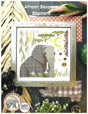 African Savanna Elephant Pattern