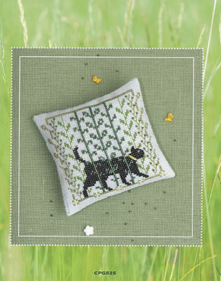 Cat Tales 22 - Green Summer World Pattern