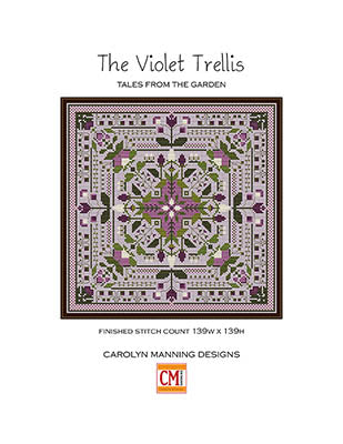 Violet Trellis Pattern