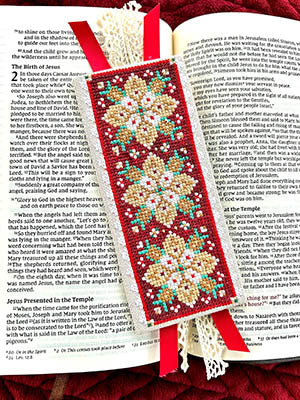 Christmas Tapestry Bookmark Pattern