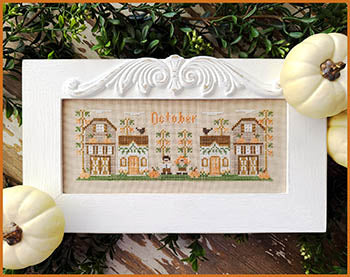 October Mini Village Pattern