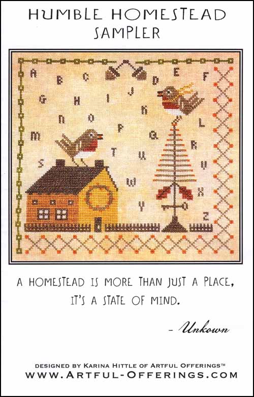 Humble Homestead Sampler Pattern