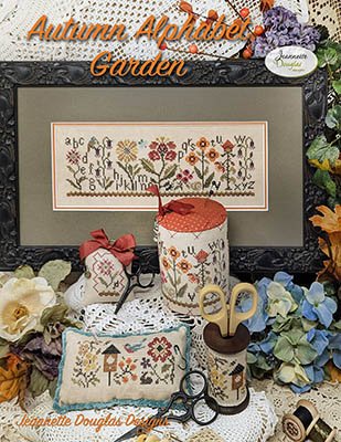 Autumn Alphabet Garden Pattern