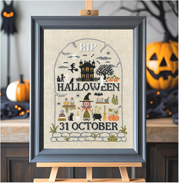RIP Halloween Pattern